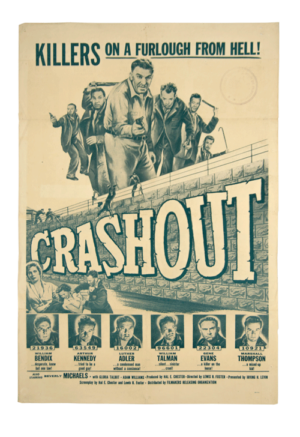 Crashout original film poster