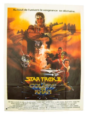 French Star Trek Poster The Wrath of Khan