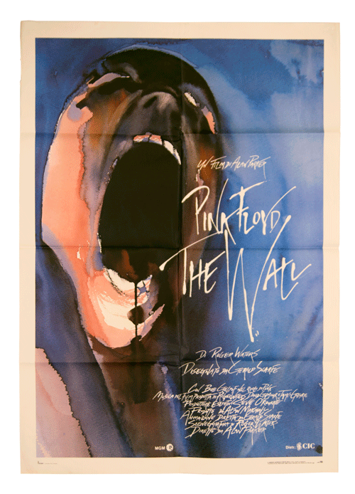 Original poster from The Wall Pink Floyd
