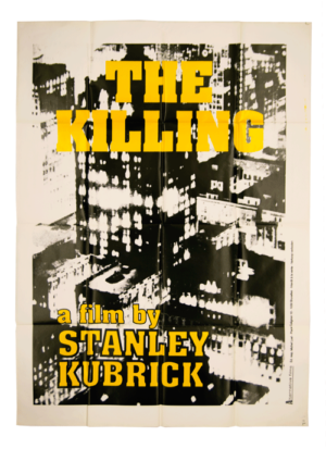 The Killing poster Stanley Kubrick original filmposter