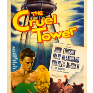 The Cruel Tower original vintage sci-fi poster