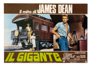 James Dean movie 1956 Giant original filmposter