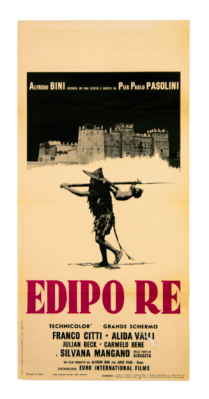 Original Poster Edipo Re from Pier Paolo Pasolini