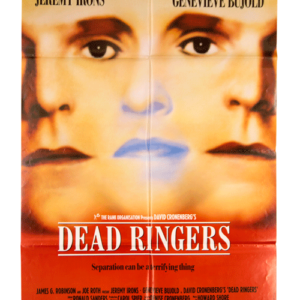 Dead Ringers David Cronenberg film poster original