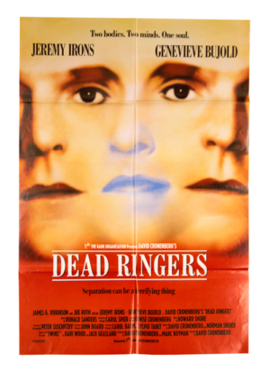 Dead Ringers David Cronenberg film poster original