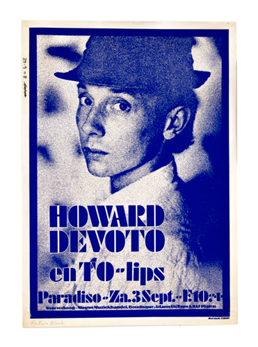 Paradiso poster Howard Devoto