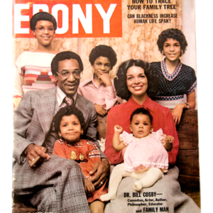 Vintage magazine Bill Cosby Ebony