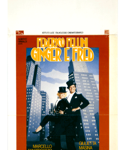 Fellini Ginger e Fred original poster
