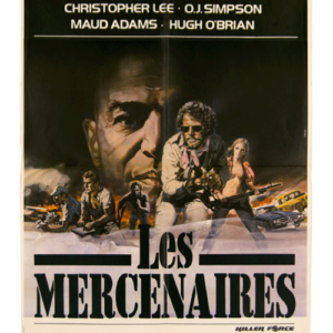 Les Mercenaires O.J. Simpson original film poster