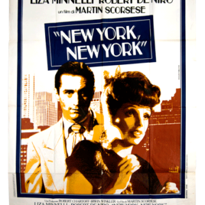 New York New York Liza Minelli Robert de Nero Scrocese original film poster