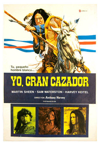 Yo, gran cazador vintage poster Martin Sheen Harvey Keitel