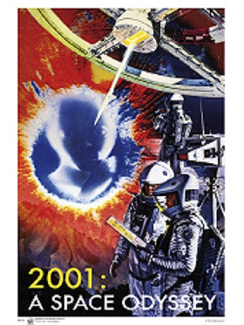 2001 A Space Odyssey Film Poster