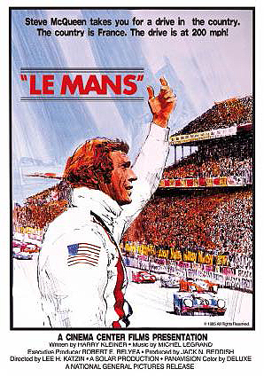 Le Mans Film Poster (Reproduction) - Cine Qua Non independent filmshop