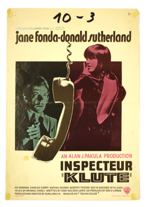 Original film poster Klute