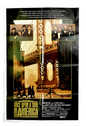 Once upon a time in America poster