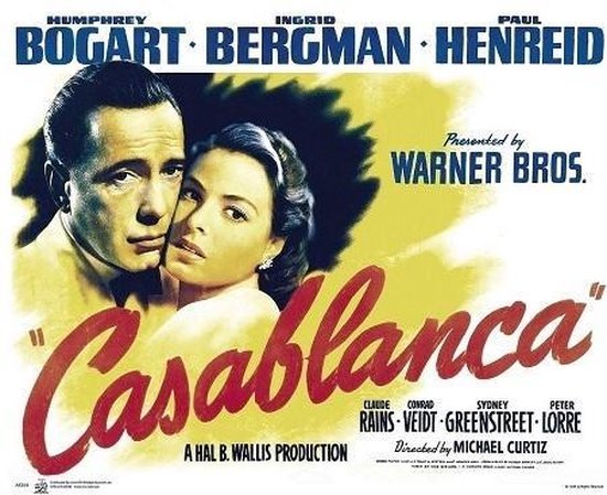 Casablanca poster