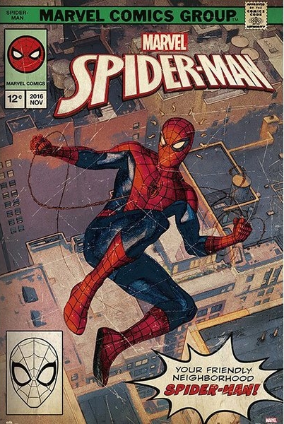 Spiderman Marvel poster