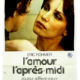 l'Amour l'apres midi poster