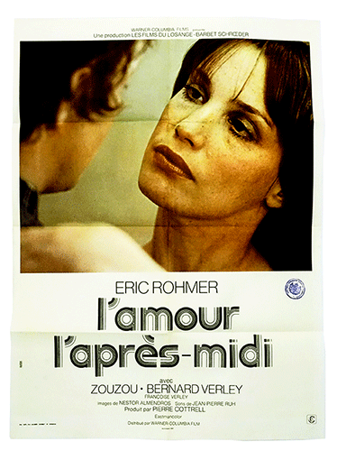 l'Amour l'apres midi poster