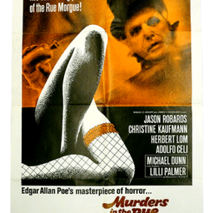 Murders in the Rue Morgue poster