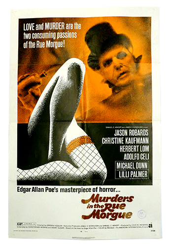 Murders in the Rue Morgue poster