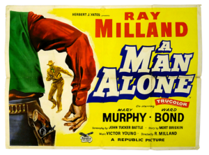 A Man Alone poster