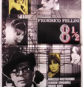 8.5 Fellini Poster