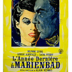 LAnnee Dernier a Marienbad poster