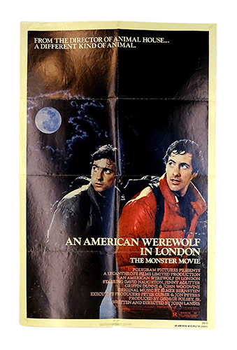 An American Werewolf in London poster