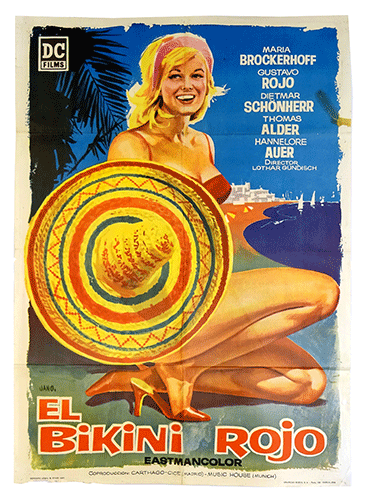 El Bikini Rojo poster