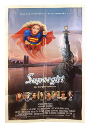 Supergirl film poster