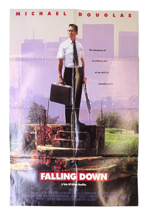 Falling down film poster