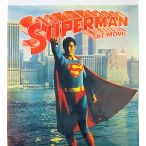 Superman the movie poster