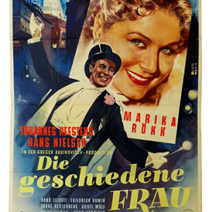 Die Geschiedene Frau poster