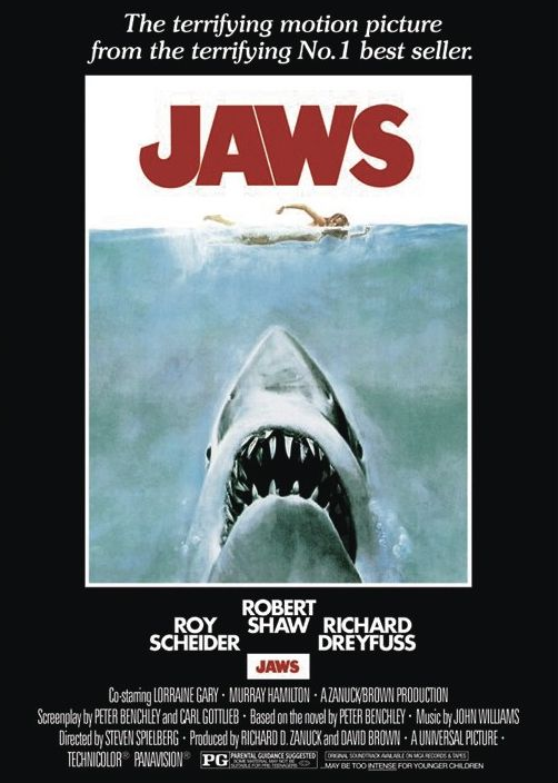 Jaws film poster