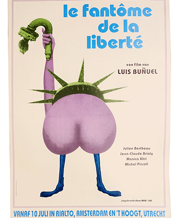 Le fantomen de la Liberte poster