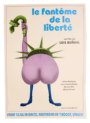 Le fantomen de la Liberte poster