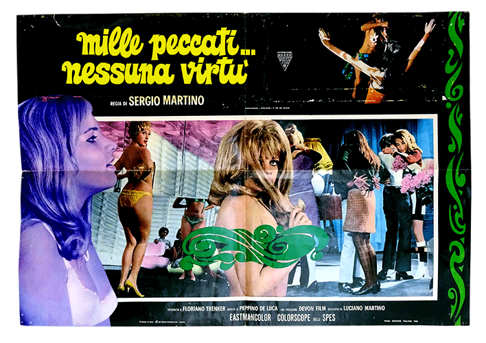 Mille peccati nessuna virtu poster