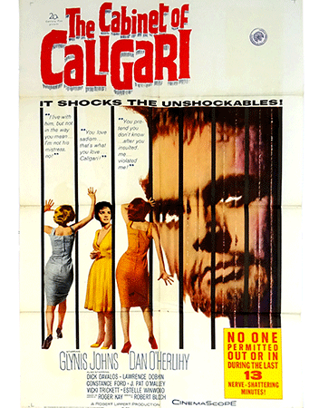 The Cabinet of Caligari poster