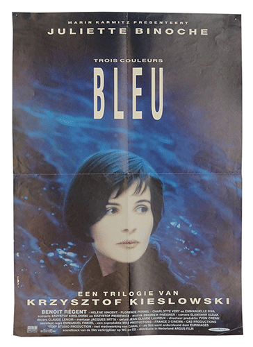 Trois Couleurs Bleu film poster