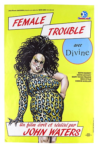 Female trouble film poster