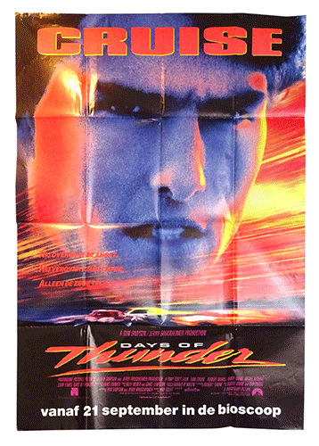 Days of Thunder poster