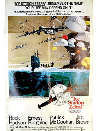 Ice Station Zebra poster