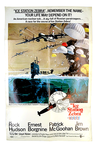 Ice Station Zebra poster