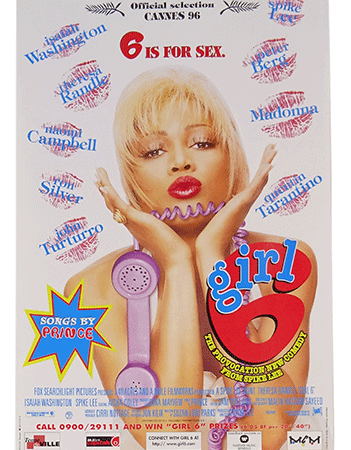 Girl 6 film poster