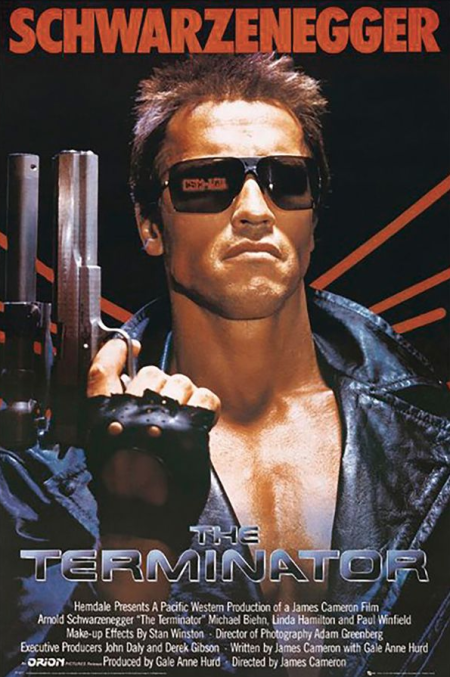 The Terminator film poster