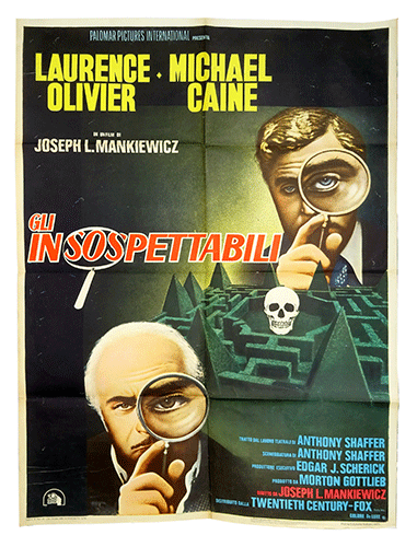 Original film poster Sleuth