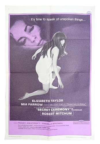 Secret Ceremony film poster