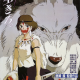 Princess Mononoke poster small 30x40, Japanese
