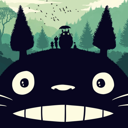 My Neighbor Totoro Poster Japanese